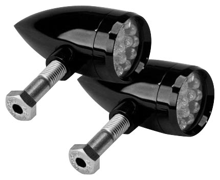 Bikers Choice - Bikers Choice Lazer Star XS Point Style Lights - Red - LSK76201R-R