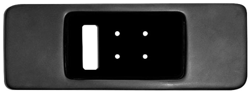 Cycle Sounds - Cycle Sounds Fairing Radio DIN Bezel - Rock Box - 4405-0164