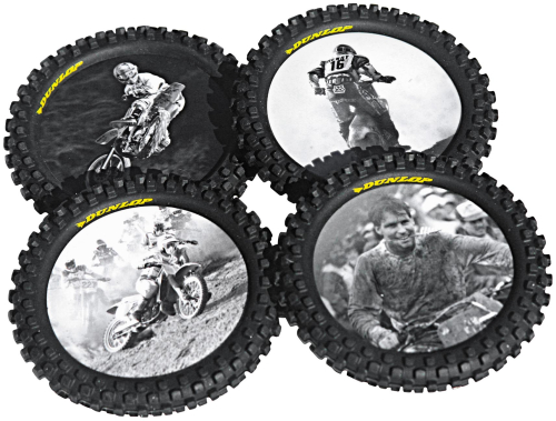 Smooth - Smooth Knobby Tire Drink Coasters - 1821-100