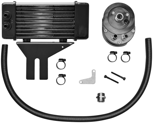 Jagg - Jagg Horizontal 10 Row Oil Cooler - Low Mount - Chrome - 750-2580