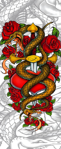 Missing Link - Missing Link ArmPro Compression Sleeves - APLBES - Love Bites - X-Small