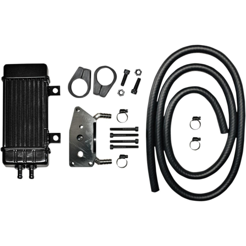 Jagg - Jagg Vertical 10 Row Oil Cooler - Wideline - Black - 760-2000