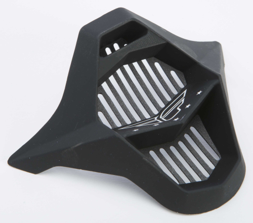 Fly Racing - Fly Racing Mouthpiece for Kinetic Block Out Helmets - Matte Black - 73-3100