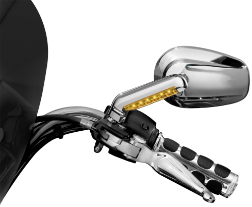 Kuryakyn - Kuryakyn Lighted Mirror Stem Covers - 1757