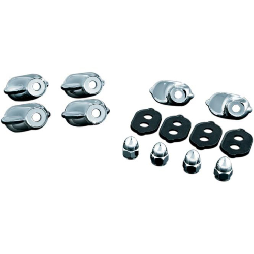 Kuryakyn - Kuryakyn Luggage Rack Relocation Kit - 7138