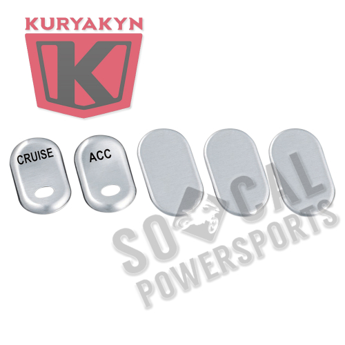 Kuryakyn - Kuryakyn Rocker Switch Cover Kit - 7233