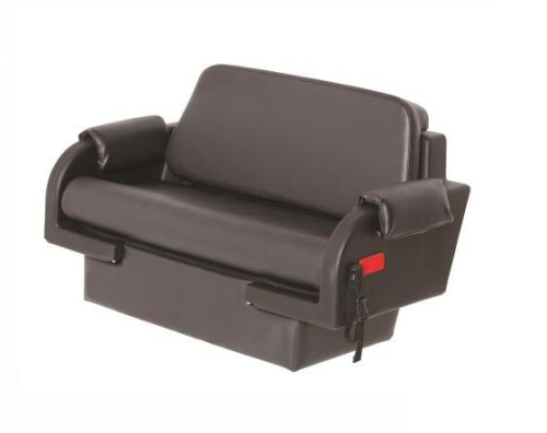 Wes Industries - Wes Industries Wes All Purpose Contour Rear Seat Storage Box - 124-0020