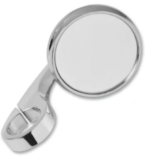 Todds Cycle - Todds Cycle Clamp-On Shooter Mirror for 7/8in. Handlebars - Chrome - 0640-0787
