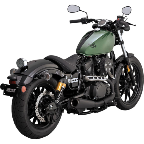 Vance & Hines - Vance & Hines Competition Series Slip-On - Matte Black - 48533