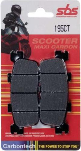 SBS - SBS CT Maxi Carbon Brake Pads - 192CT