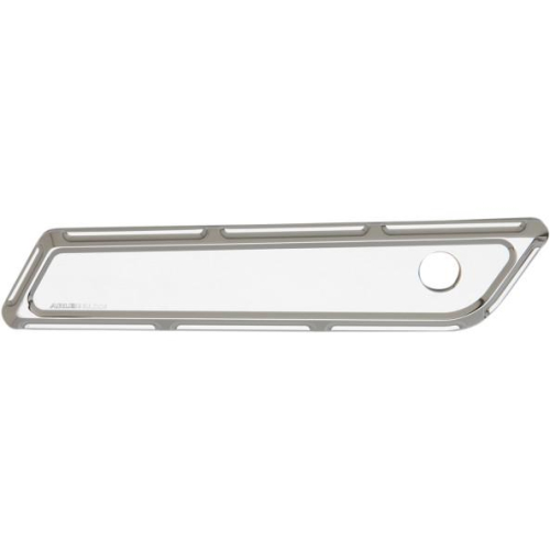 Arlen Ness - Arlen Ness Saddlebag Latch Covers - Beveled - Chrome - 03-535