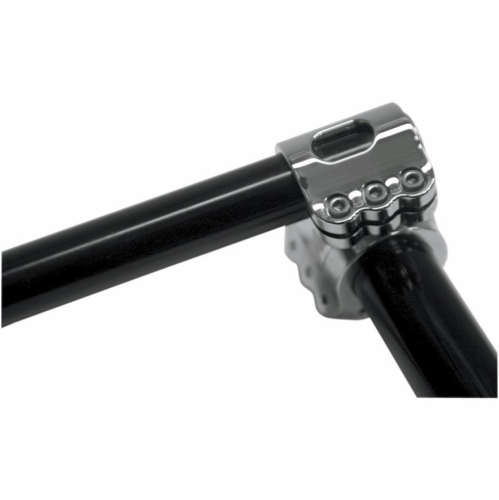 Klock Werks - Klock Werks Pullback Klip Hanger Handlebar - 10in. - Black/Chrome - KW06017010BC