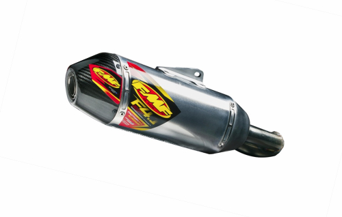 FMF Racing - FMF Racing Apex Slip-On - Titanium Header - Aluminum Muffler - Carbon Endcap - 041536