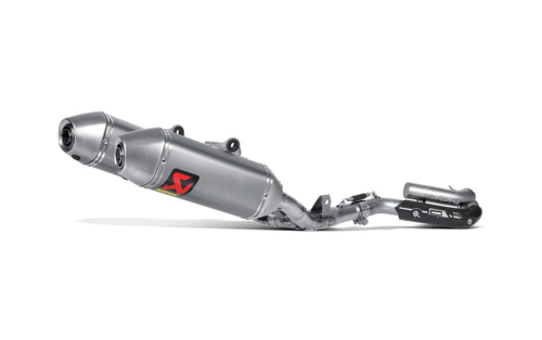 Akrapovic - Akrapovic Racing Line Full System Dual Exhaust - Titanium Mufflers with Spark Arrestor - S-H2MR8-QTA