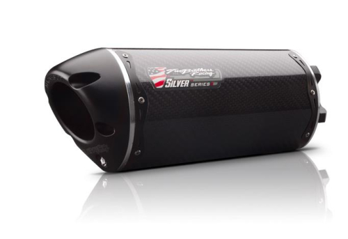 Two Brothers Racing - Two Brothers Racing M-2 Silver Series V.A.L.E. Full System - Carbon Fiber - 005-3180105V-S