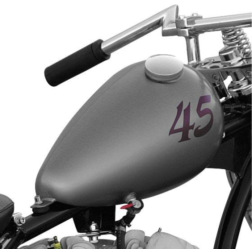 Paughco - Paughco Axed Custom Gas Tank with Peak - 2.2 Gal. - 801