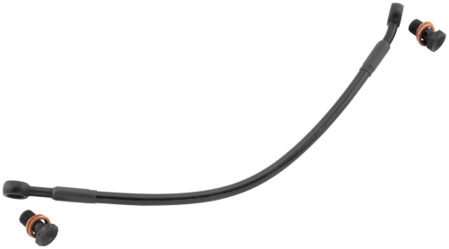 Goodridge - Goodridge Ebony 2 Upper ABS Brake Line - +12in Length - HD0099-1FPBK/BK+12