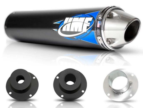 HMF Engineering - HMF Engineering Competition Series Elliptical Full MX System - Polished - Black - 136257736186