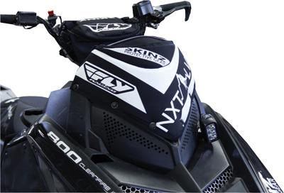Skinz Protective Gear - Skinz Protective Gear NXT LVL Windshield Pack - Black/White - NXPWP200-BK/WHT