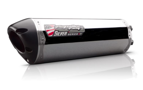 Two Brothers Racing - Two Brothers Racing M-2 Silver Series V.A.L.E. Full System - Aluminum - 005-3270106V-S