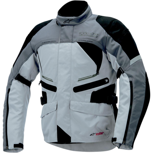 Alpinestars - Alpinestars Valparaiso Drystar Jacket - 3204014-9211-2X - Black/Light Gray/Dark Gray - 2XL