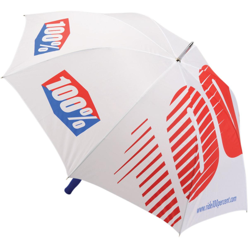 100% - 100% Logo Umbrella - White - 70801-000-00