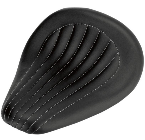 Biltwell Inc. - Biltwell Inc. Thinline Seat - Vertical Tuck-N-Roll - TS-VIN-00-BT