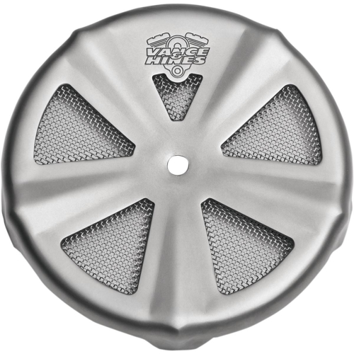 Vance & Hines - Vance & Hines VO2 Skullcap Crown - Vented - Matte Chrome - 71025