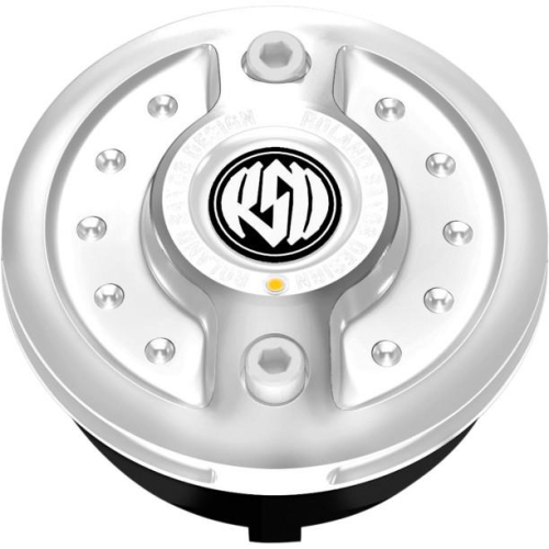 RSD - RSD Replacement Fuel Gauge Cap With LED Fuel Light - Radial - Chrome - 0210-2033-CH