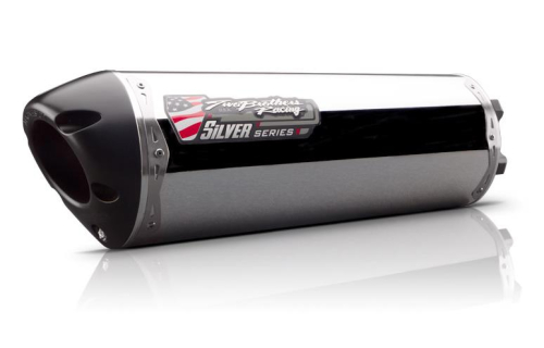 Two Brothers Racing - Two Brothers Racing M-2 Silver Series V.A.L.E. Full System - Aluminum - 005-3020106V-S