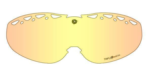 Triple 9 Optics - Triple 9 Optics Lens for Switch Snow Goggles - Polarized Yellow - 37-2549
