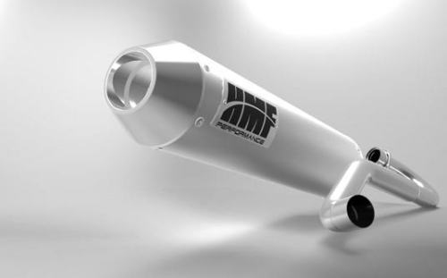 HMF Engineering - HMF Engineering Performance Series Full System Exhaust - Side Mount - Brushed - Mini Endcap - 19214606089
