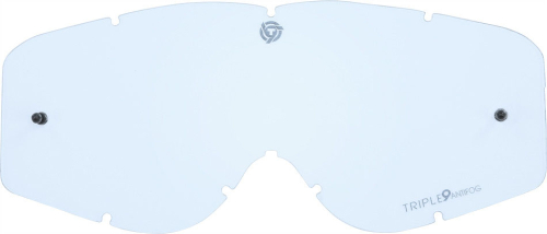 Triple 9 Optics - Triple 9 Optics Single Lens with Tear Off Pins for Switch Goggles - Blue - 37-2532