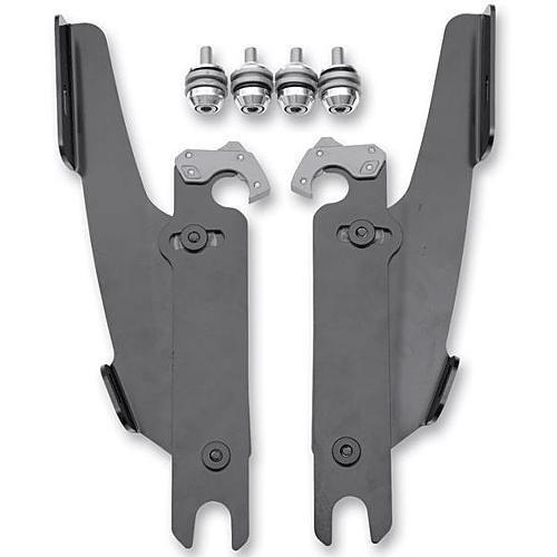 Memphis Shades - Memphis Shades Trigger-Lock Mount Kit for Sportshield Windshields - Polished - MEB1988