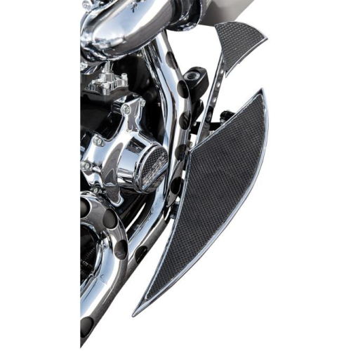Paul Yaffe Originals - Paul Yaffe Originals Wedgy Driver Floorboards - Chrome - WFB