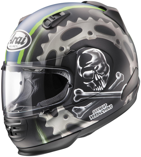 Arai Helmets - Arai Helmets Shield Cover Set - Jolly Roger 2 - 810478