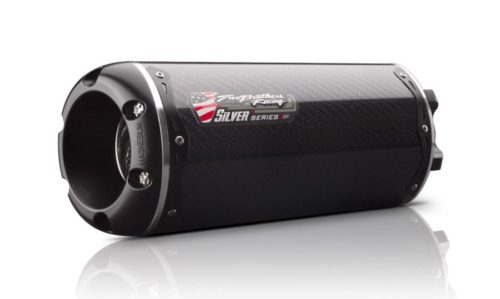 Two Brothers Racing - Two Brothers Racing M-2 Silver Series V.A.L.E. Slip-On - Carbon Fiber - 005-3690405V-S