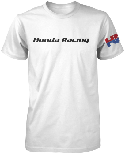 Honda Collection - Honda Collection HRC White Short Sleeve T-Shirt - 54-7417 - White - Medium