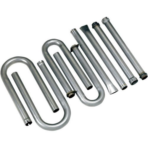 Biltwell Inc. - Biltwell Inc. Builders Exhaust Kit - EK-STL-00-RW