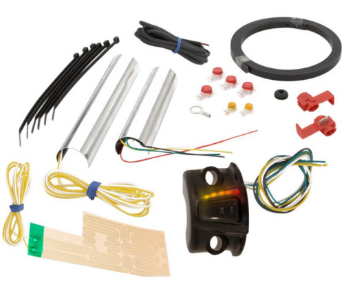 Heat Demons - Heat Demons Grip Warmers - Right Side Mount - Black - 212056