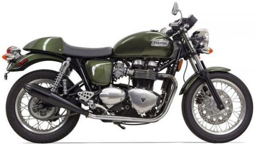 Bassani Manufacturing - Bassani Manufacturing Performance Slip-On - Black - 7T17KB