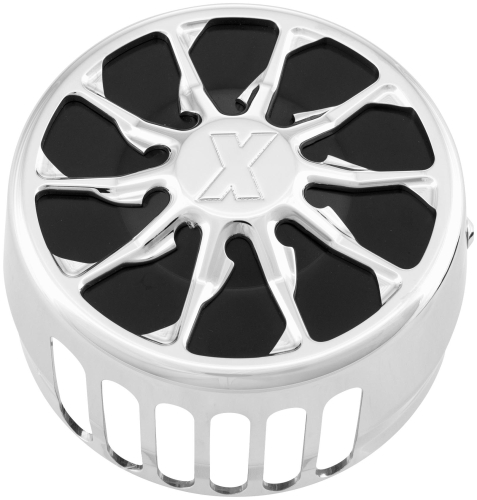 Xtreme Machine - Xtreme Machine Launch Horn Cover - Chrome - 0218-2002XLA-CH