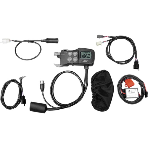 J&M - J&M JMCB-2003 Handlebar-Mounted CB Audio System for Driver Headset Operation - JMCB-2003K-SL