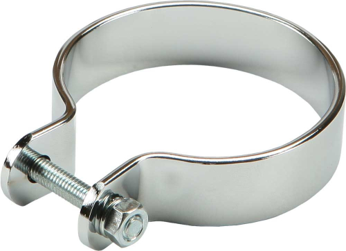 HardDrive - HardDrive Heavy Duty Chromed Exhaust End Clamp - 2.5in. - 14-0534A