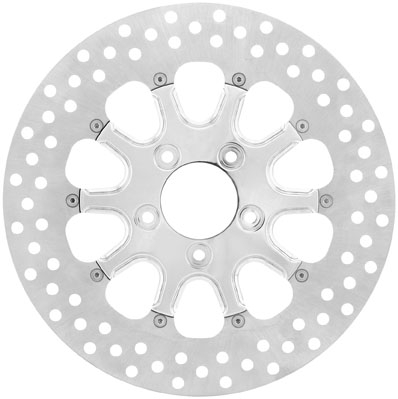 Xtreme Machine - Xtreme Machine Launch 13in. Polished Brake Rotor - 0133-3015XLAS