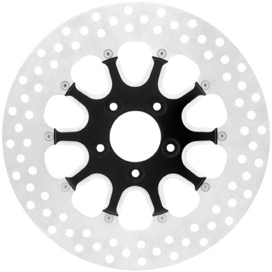 Xtreme Machine - Xtreme Machine Launch 13in. Black Cut Brake Rotor - 0133-3015XLAS-BM