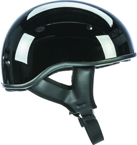 Fly Racing - Fly Racing .357 Solid Helmet - 73-8200-1 - Gloss Black - X-Small