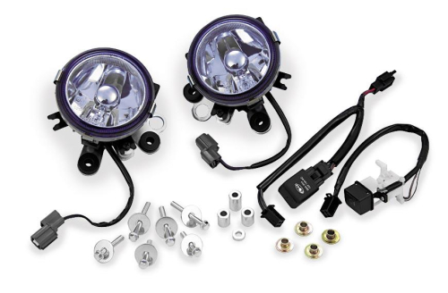Show Chrome - Show Chrome Lower Fog Light Kit - Blue Lens - 52-904