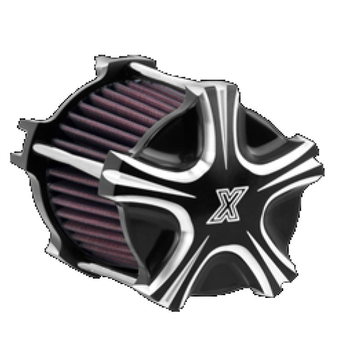Xtreme Machine - Xtreme Machine Air Intake - Black Cut - 0206-2091-BM