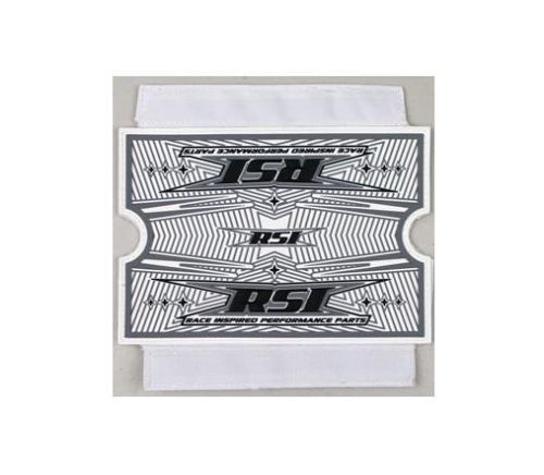 RSI Racing - RSI Racing Round Bar Pad Cover - White - BPC-WHITE